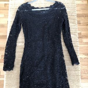 long sleeve hoco dress